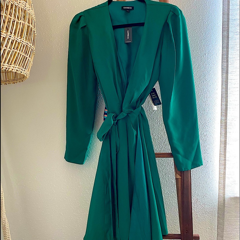 Express Wrap Dress